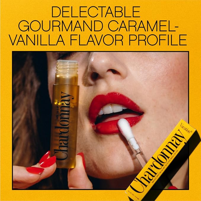VACATION Chardonnay Lip Oil SPF 30, Sunscreen - Image 8