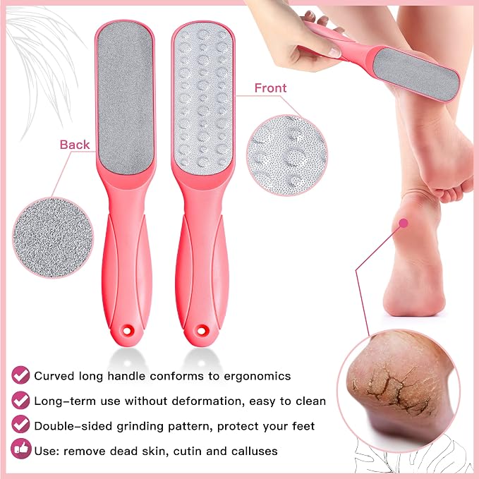 LUCOTIYA Pedicure Kit Foot Spa Soak Set Callus/Cuticle Remover File, Dead Skin - Image 4