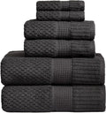 NY Loft 100% Cotton Towel Set 6 Piece | Super Soft & Absorbent Quick-Dry 2 Bath by NYLoft