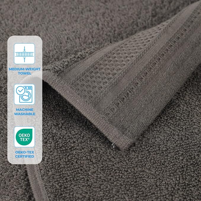 Superior Honeycomb Cotton Medium Weight Towels, - Image 6