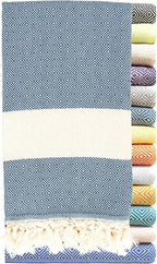 Turkish Beach Towels Oversized Clearance XL 40x71- Sand Free Beach Towel- 100% by RaySilver