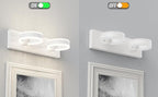 LED Bathroom Light Fixtures, 15inch White Vanity Lights, Modern 2 Light Acrylic - Image 6