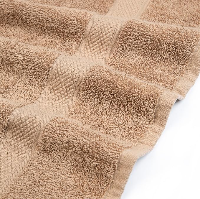 Pleasant Home Bath Towels Set of 6 100% Cotton, 515 GSM | Soft & Highly - Image 4