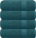 GLAMBURG Premium Cotton 4 Pack Bath Towel Set by GLAMBURG