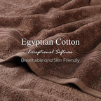 Superior Egyptian Cotton 8-Piece Towel Set, Guest Bath Decor Essentials - Image 7