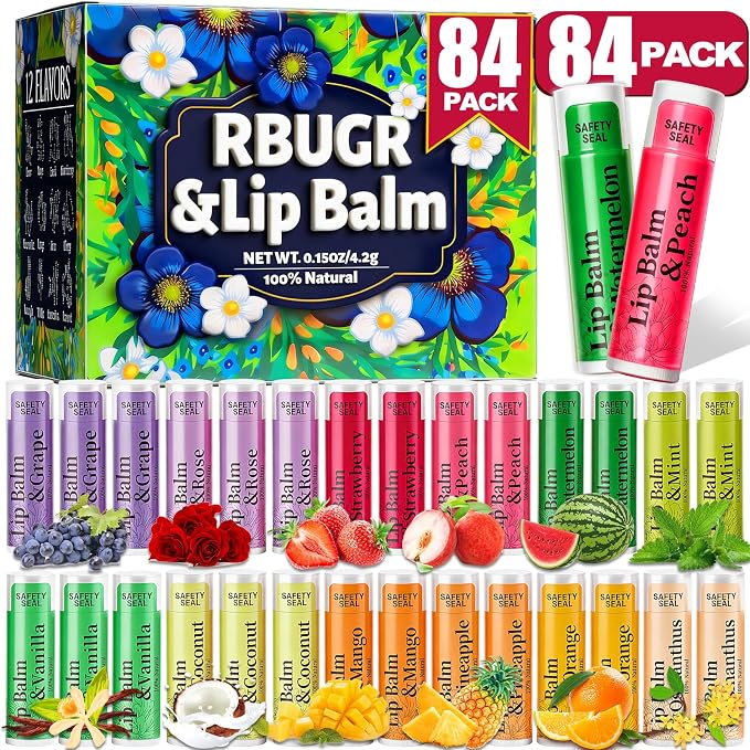 RBUGR 84 Pack Lip Balms by RBUGR
