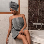 HERCULEAN Large Bath Towels 24 x 50 Pack of 6 | Quick Dry and Highly Absorbent - Image 3