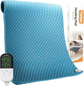 Extra Large Heating Pad for Back Pain 32"x24" King Size XL Electric Heating Pad by FocbeoHeatingPad