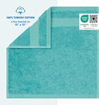 Cotton Paradise 100% Cotton Turkish Washcloth Set - Image 2