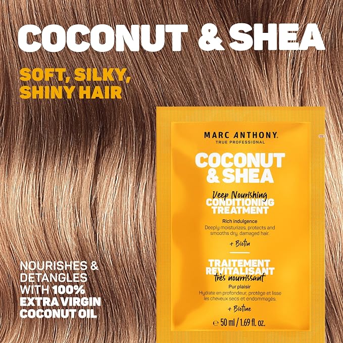 Marc Anthony Coconut & Shea Travel Size Mask Sachet Bundle - Image 4
