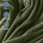Bare Home Fleece Blanket - Image 6