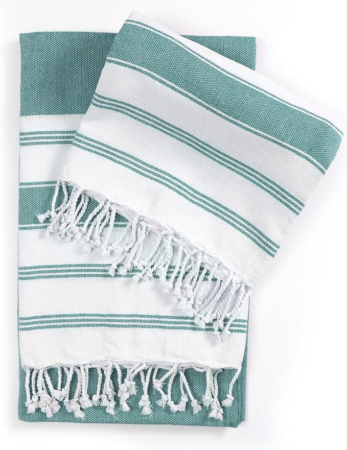 Goroly Home Cotton Turkish Peshtemal Beach Towel, Extra Large, Thin Quick Dry by GorolyHome