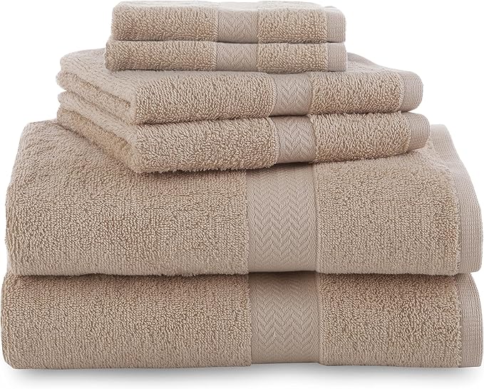 Martex Ringspun 6 Piece Towel Set by Martex