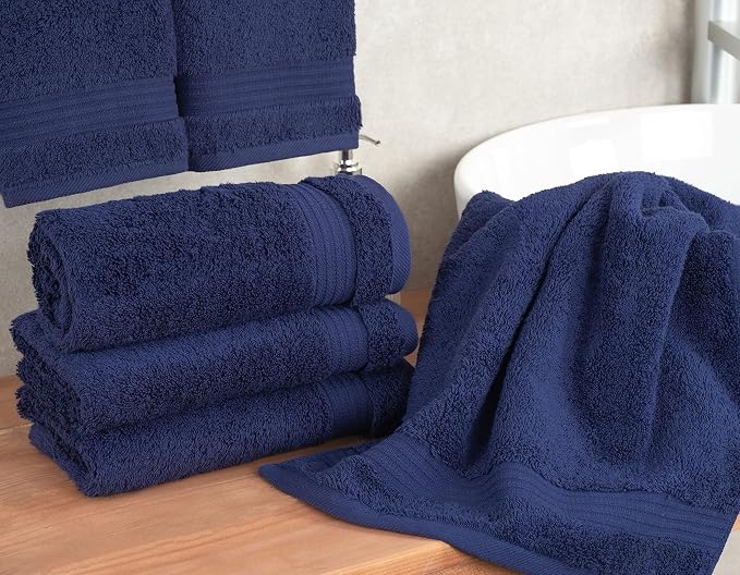 Cotton Paradise Hand Towels for Bathroom, 100% Cotton Turkish 4 Piece Hand - Image 2