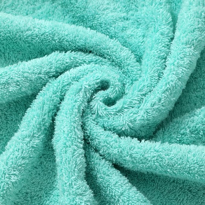 Aibaser Towels - Premium 100% Cotton Bath Towels Set, Lightweight and High - Image 8