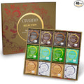 Creano Organic Tea Gift Set – 48 Organic Tea Bags in 6 Dreamy Varieties – 96 g* by Creano