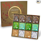 Creano Organic Tea Gift Set – 48 Organic Tea Bags in 6 Dreamy Varieties – 96 g* by Creano