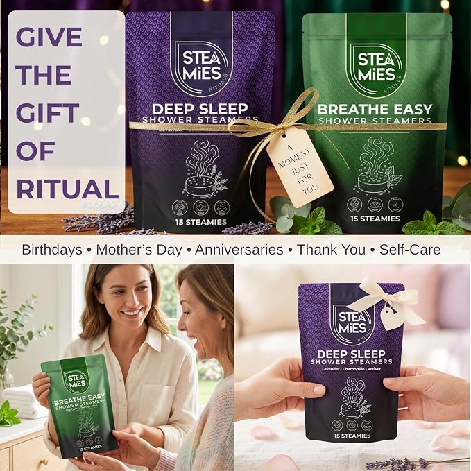 STEAMIES Shower Steamers Aromatherapy Deep Sleep 15 Pack – Premium Lavender - Image 8