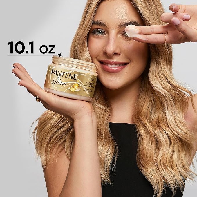Pantene Miracle Rescue Hair Mask, Intensive Bond Repair - Image 9