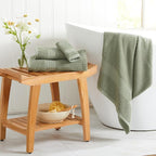 Springtree Home 100% Cotton Towel Set 6 Piece Set | Super Soft & Absorbent - Image 5