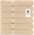 HERCULEAN Premium Bath Towels 24 x 48 Pack of 6 | Quick Dry and Highly by Unknown
