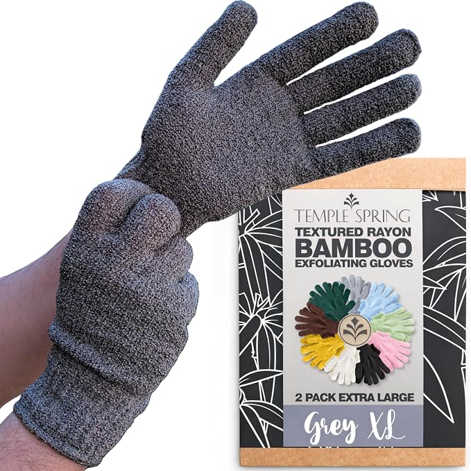 Temple Spring Exfoliating Gloves by TempleSpring%7CRelaxRefreshRecharge