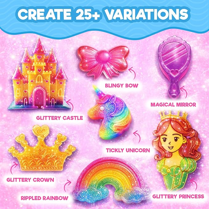 Doctor Jupiter Princess Glitter Soap Making Kit - Image 3