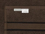Cotton Craft - 12 Pack - Ultra Soft Extra Large Wash Cloths 12x12 Chocolate - - Image 3