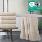 POLYTE 430 GSM Microfiber Oversize Quick Dry Lint Free Bath Towel, 60 x 30 in - Image 2