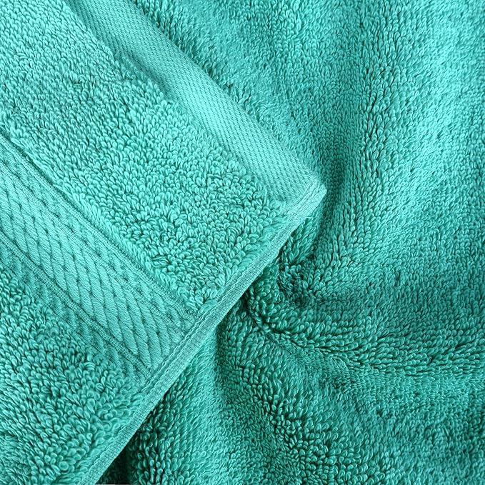 SUPERIOR Egyptian Cotton Pile Bath Sheet Set of 2, Ultra Soft Luxury Towels - Image 5
