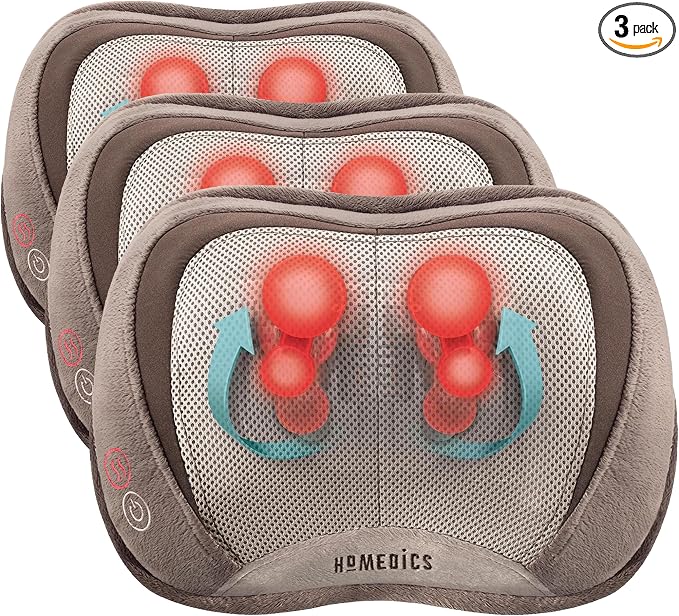 Homedics 3D Full Body Shiatsu & Vibration Massage and Heat Pillow by Homedics