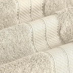 Modern Threads 4-Pack SpunLoft Bath Towel Sand 30x54 - Image 4