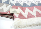 Turkish Beach Towel 35”x67” – 100% Cotton, Quick Dry, Lightweight Oversized - Image 8
