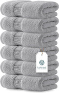 White Classic Luxury Dolphin Gray Hand Towels by WhiteClassic
