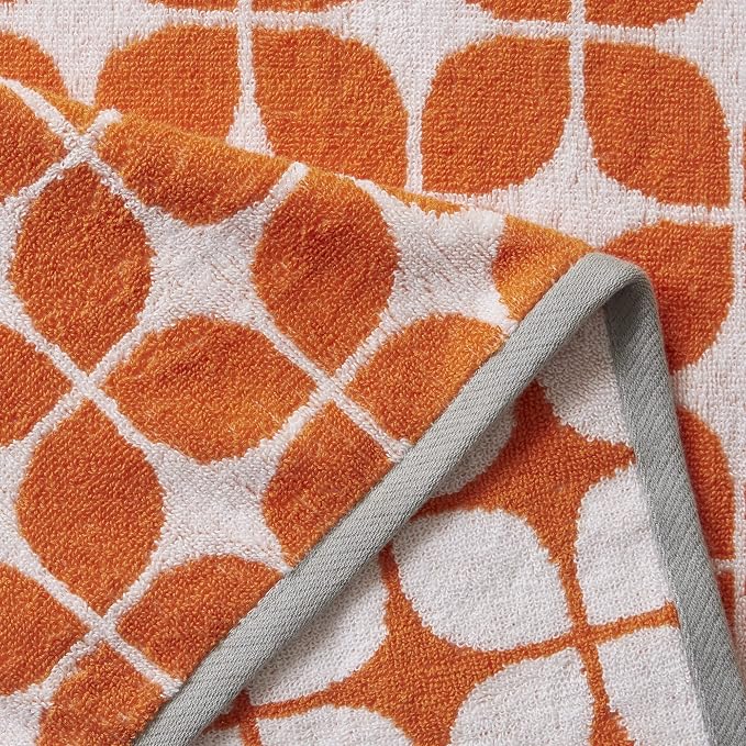 Intelligent Design Lita Cotton Bathroom Towels, Jacquard Highly Absorbent Bath - Image 7