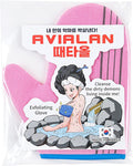 Exfoliating Glove Korean Skin Care Body wash loofah face Lip Body Scrub Dry by Unknown