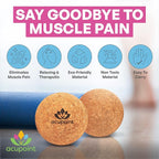 Acupoint Physical Massage Therapy Lacrosse Ball Set Ideal - Image 5