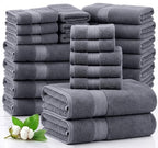 LANE LINEN 100% Cotton Bath Towels Set by LaneLinen