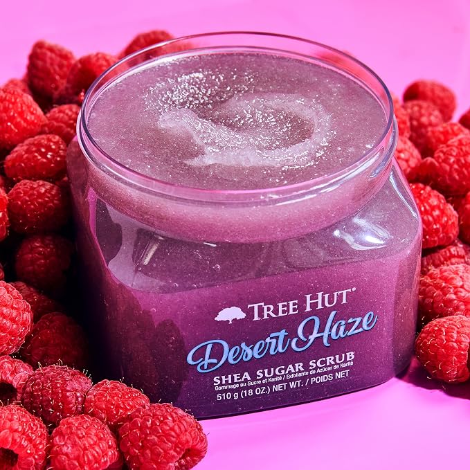 Tree Hut Desert Haze Shea Sugar Scrub, Exfoliating, Hydrating & Moisturizing - Image 3