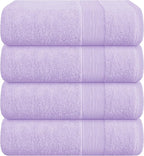 Belizzi Home 4 Pack Bath Towel Set 27x54, 100% Ring Spun Cotton, Ultra Soft by Unknown