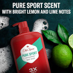 Old Spice Refreshing Body Wash for Men, High Endurance, 3X Defense, 24/7 Shower - Image 5