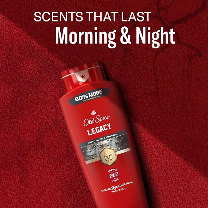 Old Spice Body Wash for Men, 24/7 Shower Fresh & Clean - Image 10