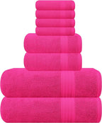 GLAMBURG Ultra Soft 8-Piece Towel Set by GLAMBURG