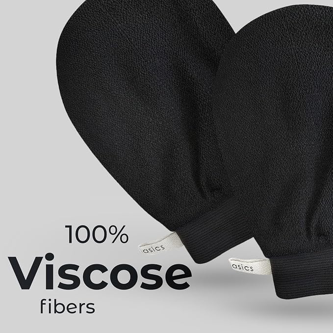 MainBasics Exfoliating Gloves for Shower - Image 4