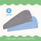 Turbie Twist 2-Pack Microfiber Hair Towel - Image 3