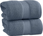 NY Loft 100% Cotton 2 Pack Bath Sheet Towel Set | Extra Large Oversize Bath by NYLoft