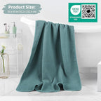 MICROFI New Microfiber Waffle Bath Towels, 2 Pieces, Fast Drying, Lint Free 430 - Image 5