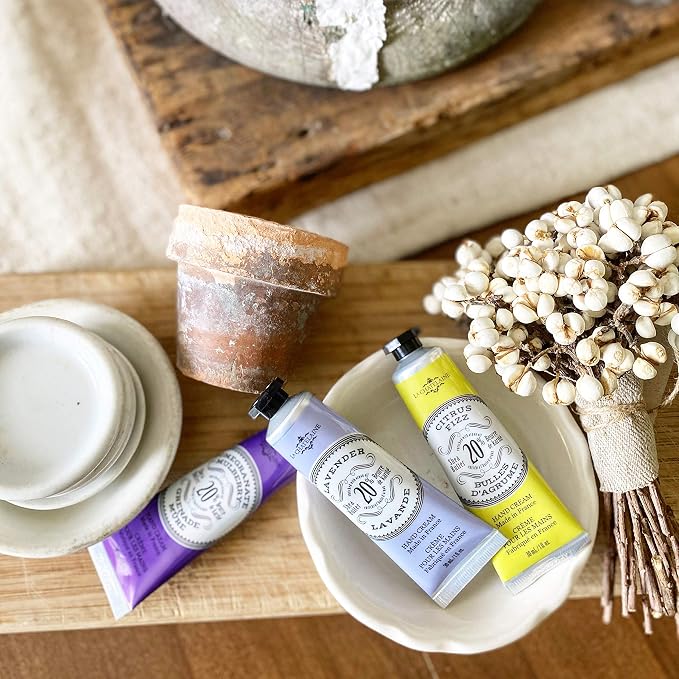 La Chatelaine 20% Shea Butter Hand Cream Travel Size, Organic Argan Oil - Image 4