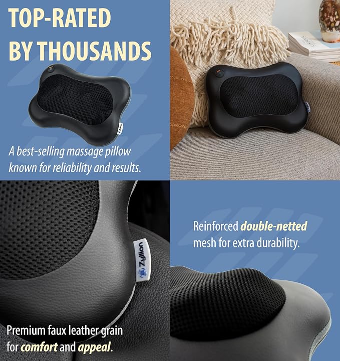 Zyllion Shiatsu Back and Neck Massager - Image 8