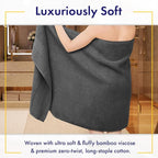Alusa Home Ultra Soft & Plush Viscose from Bamboo Bath Sheets - Image 2